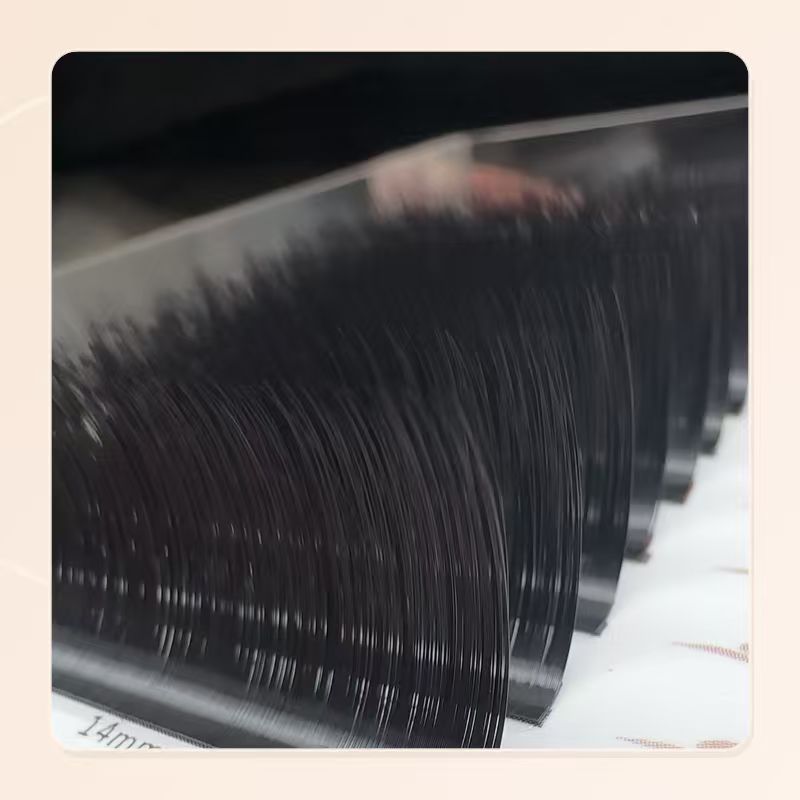 U-Curl Eyelash Extensions – Seamless No Crease Root, Natural Lift Lash 0.06/0.07mm