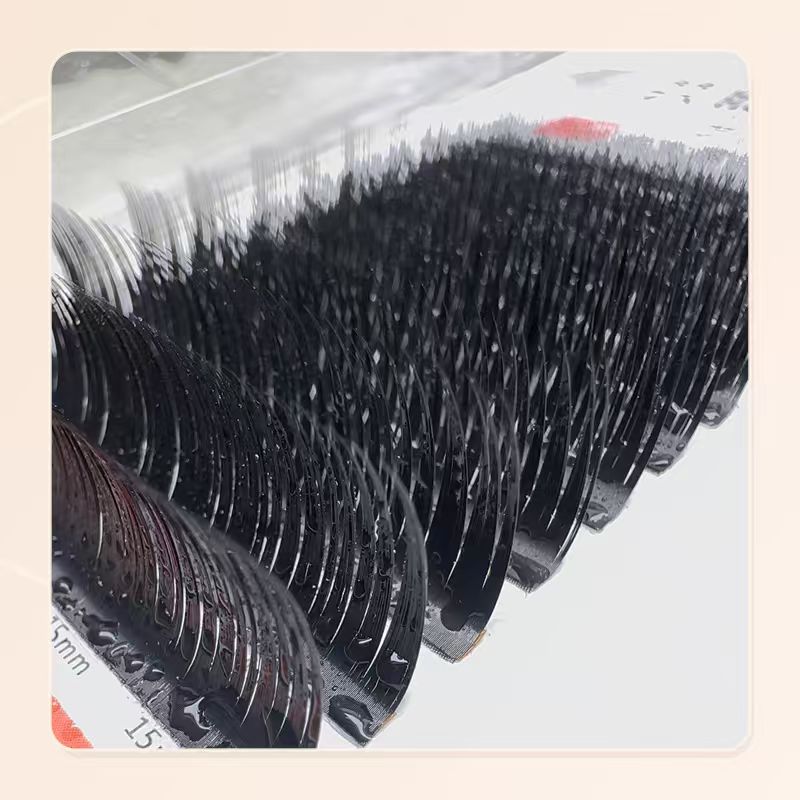 U-Curl Eyelash Extensions – Seamless No Crease Root, Natural Lift Lash 0.06/0.07mm